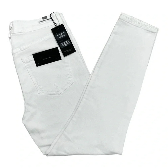 Citizens of Humanity Jeans Rocket High Rise Skinny Crop Distressed Milos 27 NEW - Picture 13 of 13